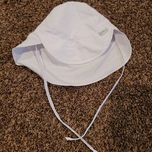 White Sun Hat-9 to 18 months